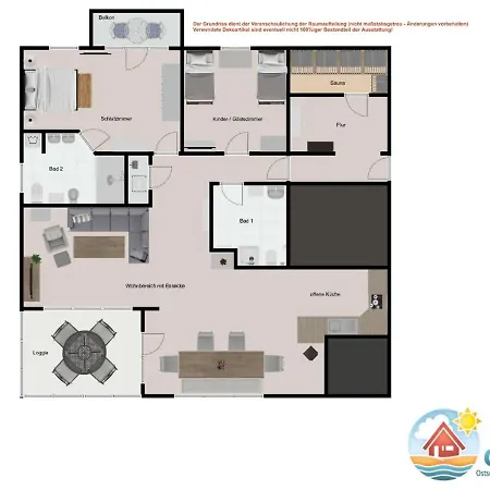 Apartment Sv Uns Huesung Whg 9 Ostseebad Boltenhagen